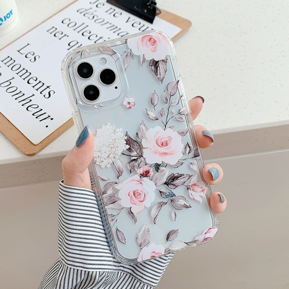 iPhone 11 Case Floral iPhone 12 Pro Max Case Floral - Picture 1 of 15